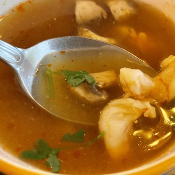 Thai by Thai - Tom Yum soup with shrimp - Noodles Near Me - Palm Coast, Florida Thai by Thai - Tom Yum soup with shrimp - Noodles Near Me - Palm Coast, Florida