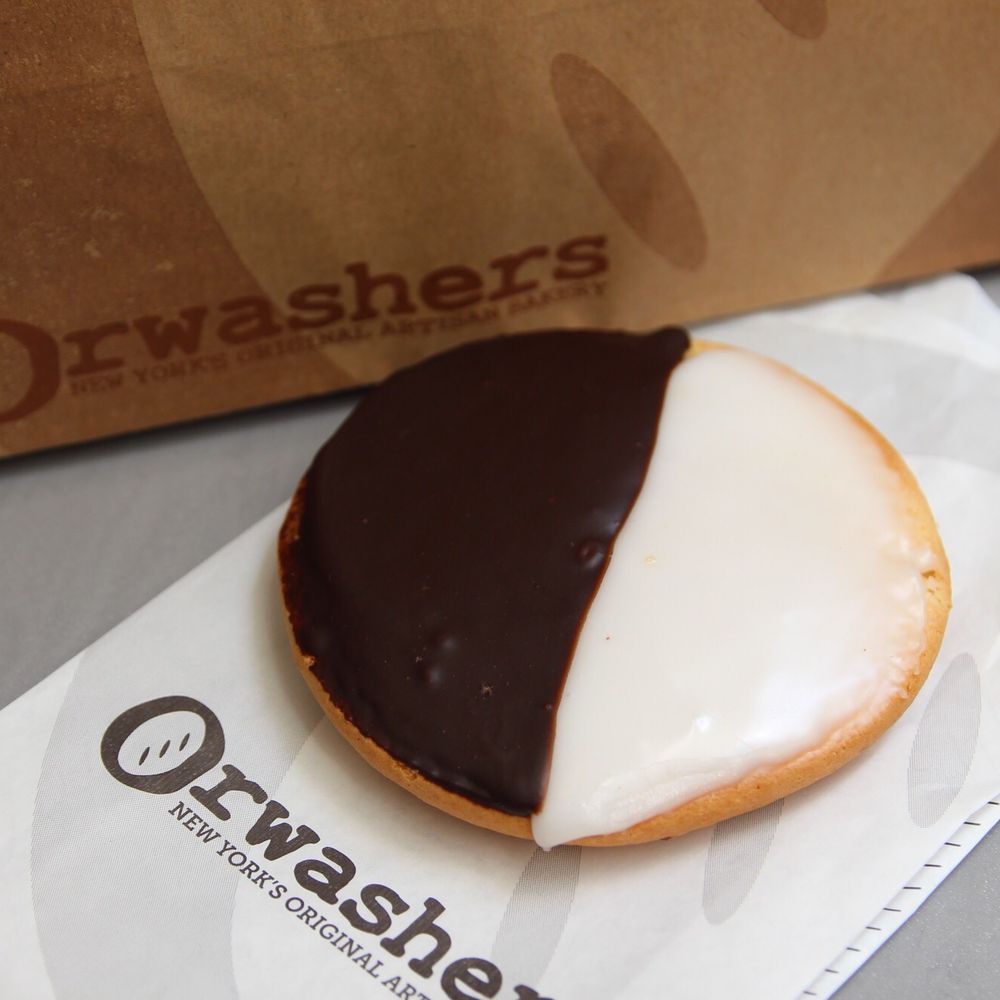 Orwashers - Best black and white cookie in NYC! - Bakeries Near Me - New York, New York Orwashers - Best black and white cookie in NYC! - Bakeries Near Me - New York, New York