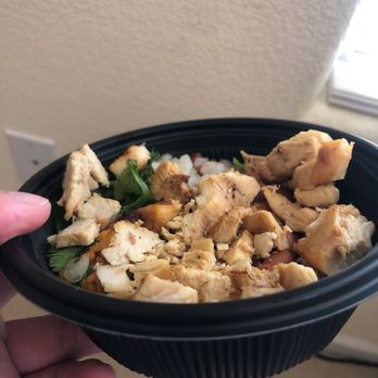 El Pollo Loco - Bowl half empty. This place is really hit or miss. - Fast Food Near Me - Elk Grove, California