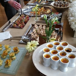 Chef Michael's Catering - Bailey's Creme Brulee on the buffet (hey, see what I did there?)