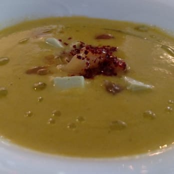 Sel - Yellow tomato gazpacho - New American Near Me - Scottsdale, Arizona Sel - Yellow tomato gazpacho - New American Near Me - Scottsdale, Arizona