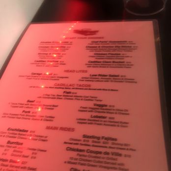 The Red Cadillac - Menu - Mexican Near Me - Union, New Jersey The Red Cadillac - Menu - Mexican Near Me - Union, New Jersey
