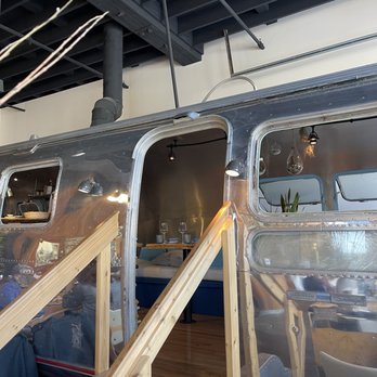 Lion and Owl - The original camper they used to have their restaurant out of - Breakfast & Brunch Near Me - Eugene, Oregon