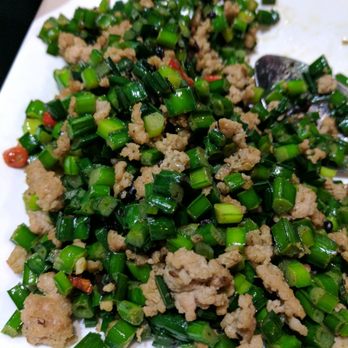 Looking For Chai Taiwanese Kitchen - Minced Pork with chives and spicy black bean sauce - Taiwanese Near Me - Edmonds, Washington