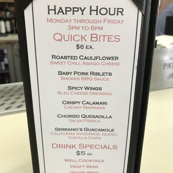 Atrio - Happy hour menu! Nice deals! - Wine Bars Near Me - Walnut Creek, California