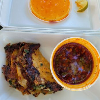 La Birria - Queso Pack...3 tacos with consomme - Mexican Near Me - Aiea, Hawaii