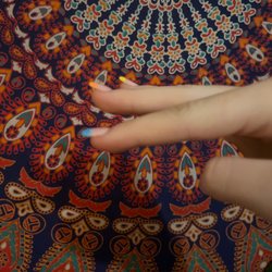 Lake Oswego Nails & Spa - As you can see the nails are pointed upwards