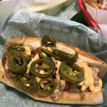 Dat Dog - Hot sausage w/ the chef special - Hot Dogs Near Me - New Orleans, Louisiana Dat Dog - Hot sausage w/ the chef special - Hot Dogs Near Me - New Orleans, Louisiana
