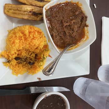 Rincon Cubano - Ropa vieja, yellow rice, black beans - Cuban Near Me - Sarasota, Florida