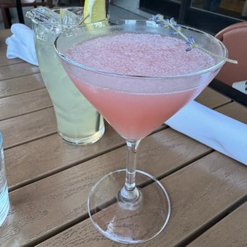 Mioposto - Seasonal lavender cocktail - Italian Near Me - Seattle, Washington