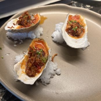 Uchiko Plano - Chef's choice oysters - Japanese Near Me - Plano, Texas Uchiko Plano - Chef's choice oysters - Japanese Near Me - Plano, Texas