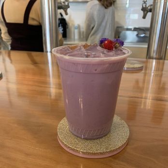 Superbloom - purple sweet potato latte - Coffee & Tea Near Me - Savannah, Georgia