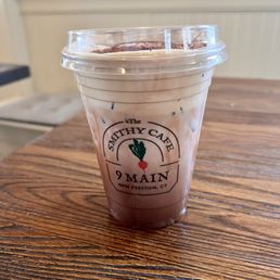 Seasonal tiramisu latte