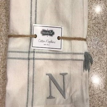 Evergreen Embroidery - Original Dinner Napkin before personalization. - Embroidery & Crochet Near Me - Campton, New Hampshire Evergreen Embroidery - Original Dinner Napkin before personalization. - Embroidery & Crochet Near Me - Campton, New Hampshire