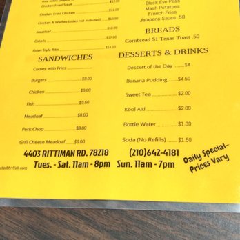 Mr A Ok's Kitchen - First timers With all the great reviews, why not?? - Soul Food Near Me - San Antonio, Texas Mr A Ok's Kitchen - First timers With all the great reviews, why not?? - Soul Food Near Me - San Antonio, Texas