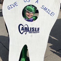 Carlisle Family Dentistry - At the town's trunk-or-treat event. Fun photo opportunity for kids!