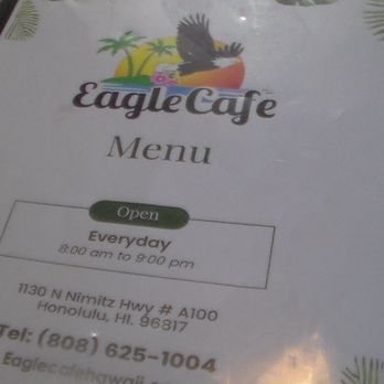 Eagle Cafe - Eagle Cafe menu - Breakfast & Brunch Near Me - Honolulu, Hawaii Eagle Cafe - Eagle Cafe menu - Breakfast & Brunch Near Me - Honolulu, Hawaii