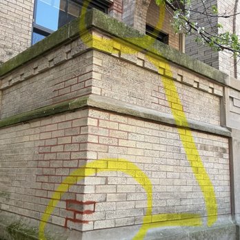 Lighthouse Roofing and Masonry - Badly mis-matched mortar that has remained for over a year despite assurances that it could be easily fixed. - Roofing Near Me Lighthouse Roofing and Masonry - Badly mis-matched mortar that has remained for over a year despite assurances that it could be easily fixed. - Roofing Near Me