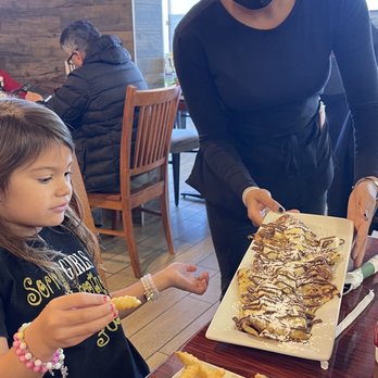 London Cafe - Most delish Nutella banana crepes ever! - Breakfast & Brunch Near Me - Houston, Texas