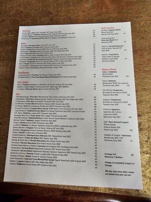 Menu photo 3 Fortunato Roanoke, VA Menu photo 3 Fortunato Roanoke, VA