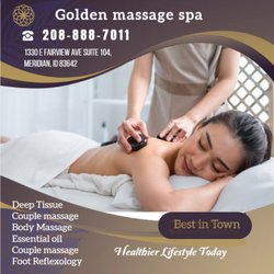 Golden Massage Spa - Asian Body Massage helps to relax the entire body, increases circulation of the blood and
treats emotion, mind and spirit.