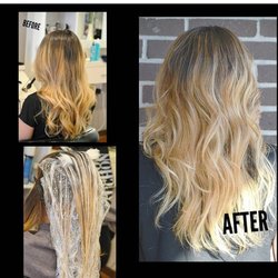 European Flair The Hair Salon - Behind the Scenes of a Balayage