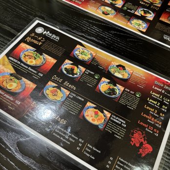 HINODEYA Ramen & Bar Palms - Menu - Ramen Near Me - Los Angeles, California