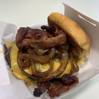 Big Grin - BIG BACON BURGER* - Food Court Near Me - Boston, Massachusetts Big Grin - BIG BACON BURGER* - Food Court Near Me - Boston, Massachusetts
