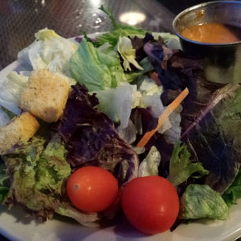 River City Grille - Salad was not crisp, just dry and near wilted but the chipotle vinegerette was full of spicy flavor! - American Near Me - Marble Falls, Texas River City Grille - Salad was not crisp, just dry and near wilted but the chipotle vinegerette was full of spicy flavor! - American Near Me - Marble Falls, Texas