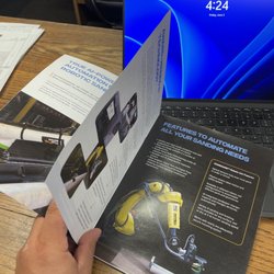 Sir Speedy - 8-page brochure done right on a walk-in basis