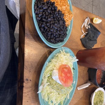 La Nopalera - Half of the plates for a veggie fajitas - Mexican Near Me - Jacksonville, Florida