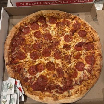 Frank's Pizza - Pepperoni large pizza - Pizza Near Me - Houston, Texas