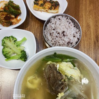 Myung In Dumplings - Beef rib soup - Korean Near Me - Garden Grove, California Myung In Dumplings - Beef rib soup - Korean Near Me - Garden Grove, California