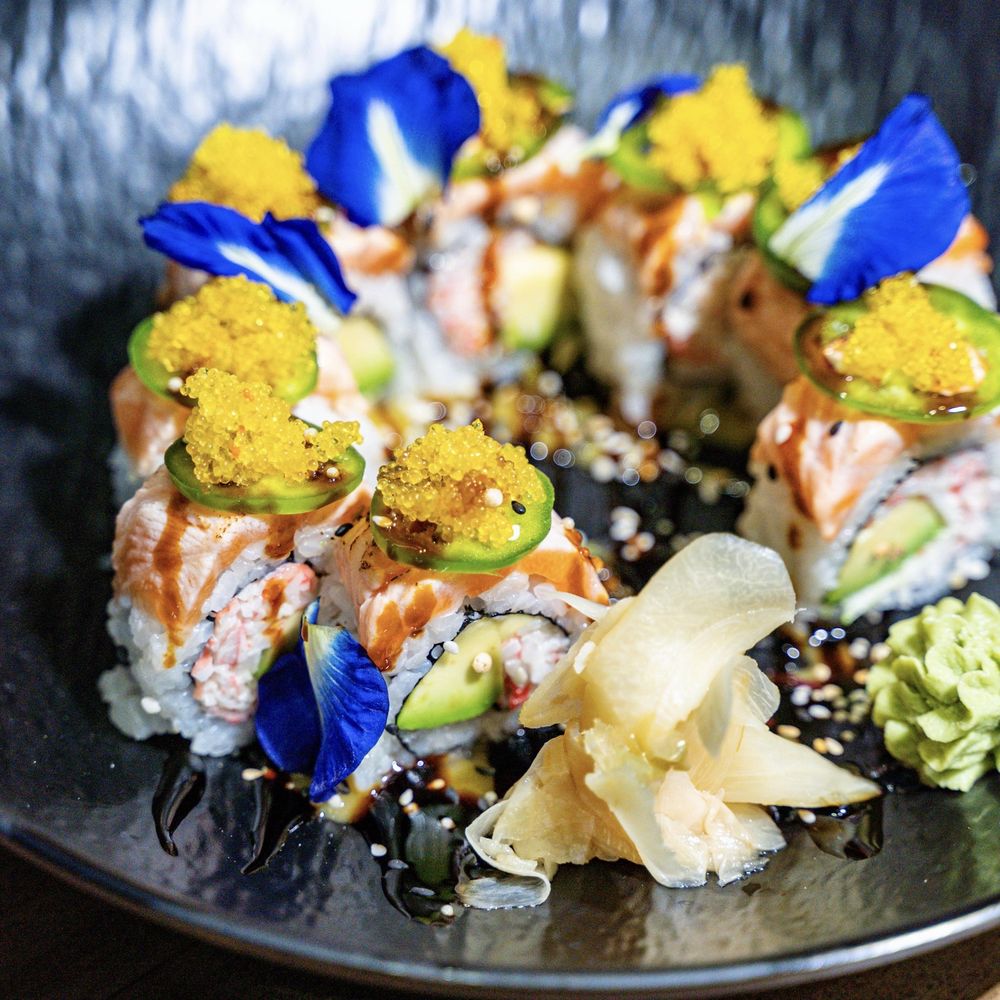 Kamada Hibachi Sushi & Poke Logo