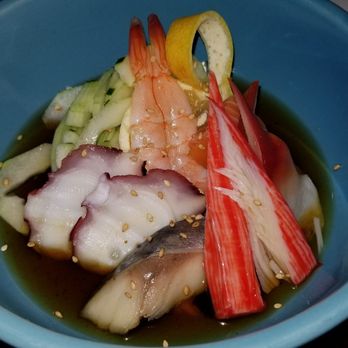Oishii - Appetizer: Sunomono - Sushi Bars Near Me - Jacksonville, Florida Oishii - Appetizer: Sunomono - Sushi Bars Near Me - Jacksonville, Florida