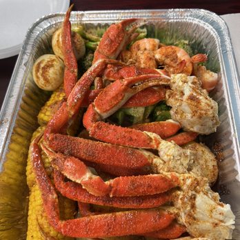 Cajun Seafood - Family meal, crab legs, corn, boiled eggs, broccoli, potatoes and shrimp - Cajun/Creole Near Me - Jacksonville, North Carolina Cajun Seafood - Family meal, crab legs, corn, boiled eggs, broccoli, potatoes and shrimp - Cajun/Creole Near Me - Jacksonville, North Carolina