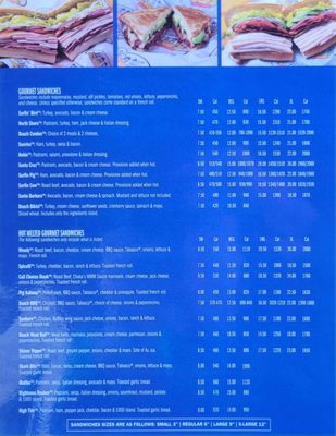 Menu photo 4 Beach Hut Deli San Diego, CA Menu photo 4 Beach Hut Deli San Diego, CA