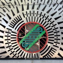 East End Parking Garage - L Street Side Wall - sectional art