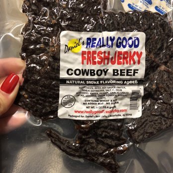 Daniel's Really Good Fresh Jerky - Size of the jerky - Specialty Food Near Me - Quartzsite, Arizona Daniel's Really Good Fresh Jerky - Size of the jerky - Specialty Food Near Me - Quartzsite, Arizona