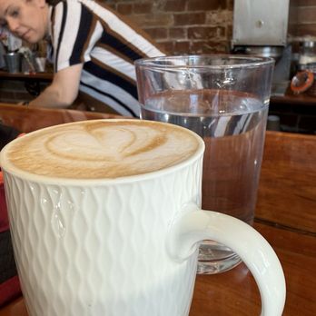 Nina’s Brunch - My latte made With love and care. - Breakfast & Brunch Near Me - Toronto, Ontario
