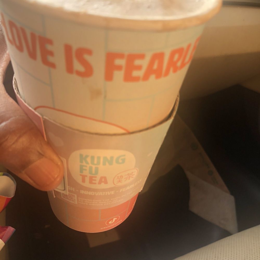 Kung Fu Tea - This hot, foamy, good mocha is from the OWINGS MILLS KUNG FU TEA - Bubble Tea Near Me - Towson, Maryland Kung Fu Tea - This hot, foamy, good mocha is from the OWINGS MILLS KUNG FU TEA - Bubble Tea Near Me - Towson, Maryland