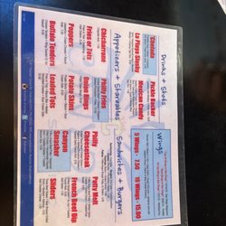 The Canyon Sports Pub & Grill - Menu