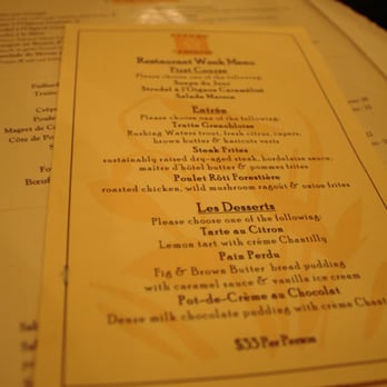 Bistro Campagne - Restaurant Week 2012 Menu - French Near Me - Chicago, Illinois Bistro Campagne - Restaurant Week 2012 Menu - French Near Me - Chicago, Illinois