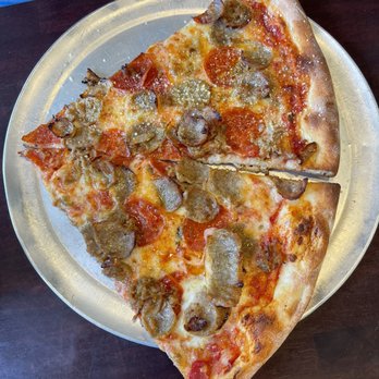 NY Pie - Pepperoni and sausage - Pizza Near Me - Nashville, Tennessee