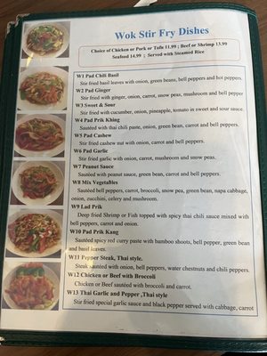 Menu photo 7 Thai Wok In Montgomery, TX