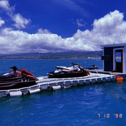 The dock. The dock.