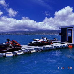 Aloha Jet Ski - The dock.