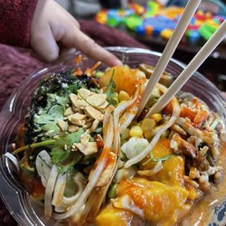 Molly Ramen*Poke*Tea - Pick 3 Poke bowl was packed with all the goods.