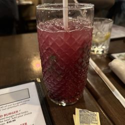Brack's Grill & Tap - Blueberry mojito mocktail