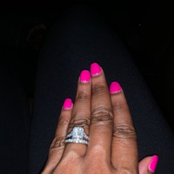 Natural nails.